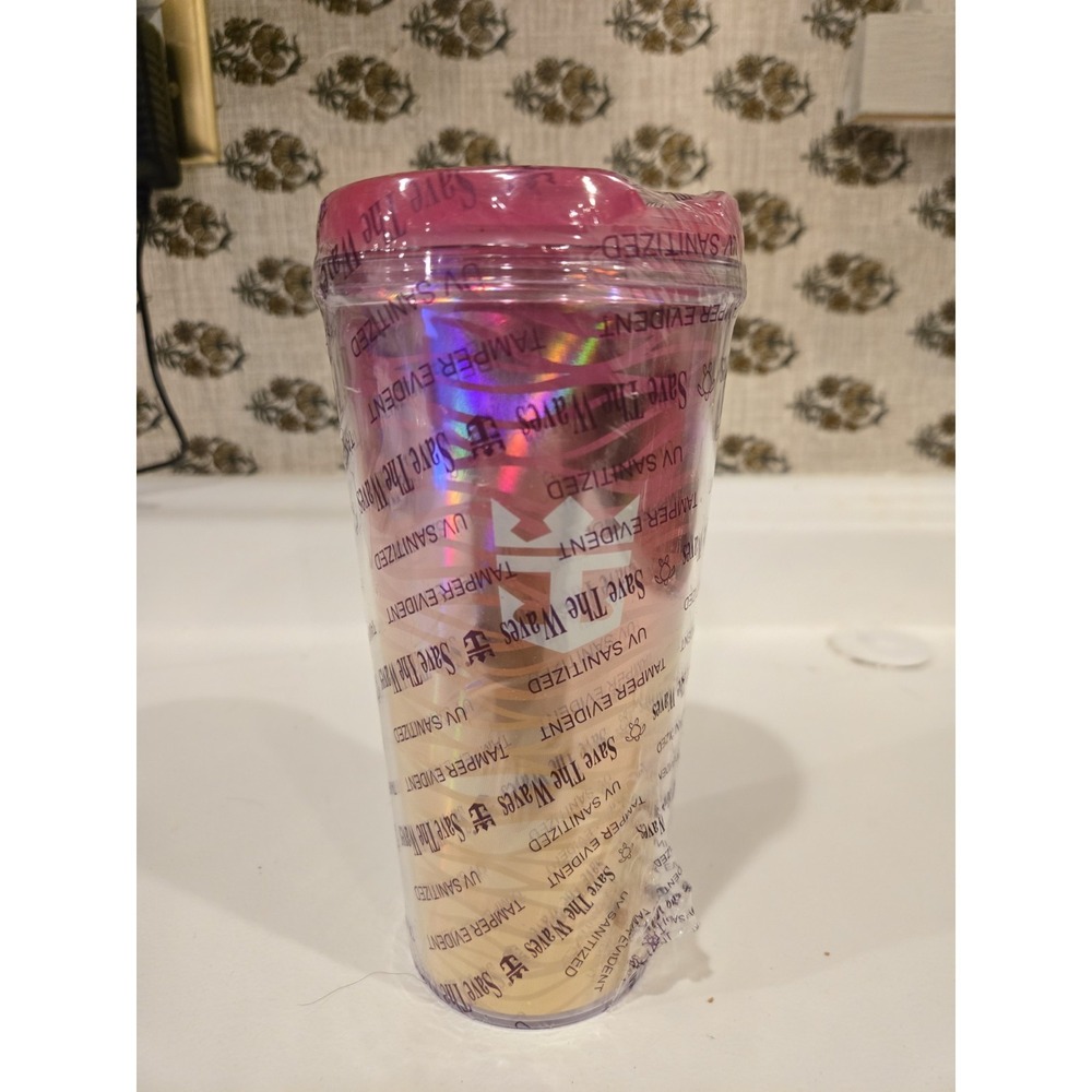 Royal Caribbean Cruise Soda Beverage Cup Tumbler - New Sealed